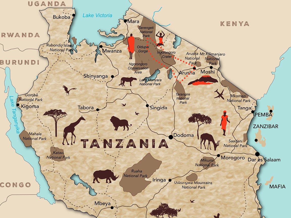 Tanzania_map